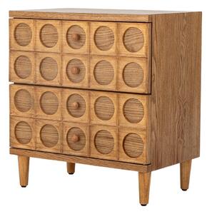 Komoda u dekoru jelke u prirodnoj boji 56x61x35 cm Vester – Bloomingville
