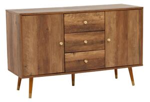 Komoda u tamnoj prirodnoj boji 114x70x39 cm Frida – Premier Housewares