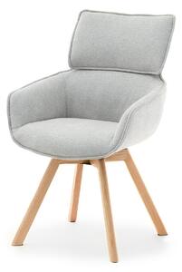 Zondo.hr Stolica Doris (siva + hrast). 1111033