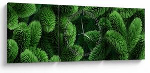 Slika - Vejice iglavcev (sa satom) (90x30 cm)