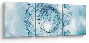 Slika - Nebeška mandala (sa satom) (90x30 cm)