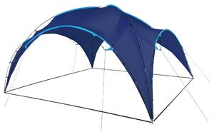 VidaXL Lučni šator za zabave 450 x 450 x 265 cm tamnoplavi