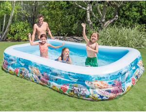 INTEX Swim Center obiteljski bazen 305 x 183 x 56 cm s morskim uzorkom