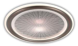 23171 STROPNA SVJETILJKA LED 28W SOLE SILVER PLAFONJERA S DALJINSKIM UPRAVLJAČEM