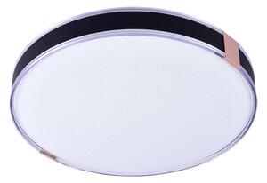 22332 PLAFONJERA LED 48W CRNA 48W 3 BOJE SVJETLA ZVJEZDANO NEBO