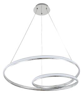 23127 VISEĆA SVJETILJKA LED 40W SPIRAL SREBRNA 4000K