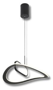 22954 VISEĆA SVJETILJKA LED 36W NERA SPIRALNA CRNA 4000K