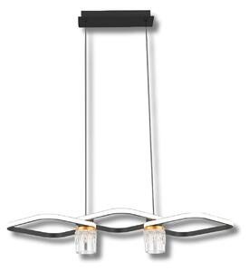 23035 VISEĆA SVJETILJKA LED 45W+LED 2x3W ISPREPLETENA 4000K