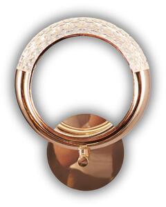 23073 ZIDNA SVJETILJKA LED 5W GOLD ZLATNA RING 4000K