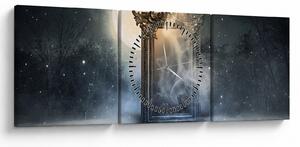 Slika - Čarobno ogledalo (sa satom) (90x30 cm)