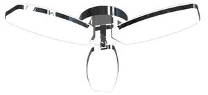 22991 STROPNA SVJETILJKA LED 24W SREBRNA DOMINO 4000K
