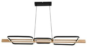23140 VISEĆA SVJETILJKA LED 36W NATUR DRVO CUBO 4000K VISILICA