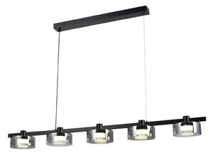 23022 VISEĆA SVJETILJKA 24W LED GRAY CRNA DUGULJASTA