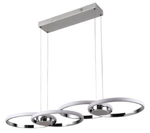 23036 VISEĆA SVJETILJKA LED 65W VISILICA SREBRNA RING OBRUČ