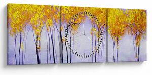 Slika rumenih dreves (sa satom) (90x30 cm)