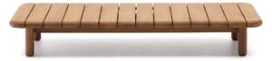 Vrtni stol od masivne tikovine 70x140 cm Turqueta – Kave Home