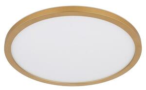 Globo Okrugla stropna LED svjetiljka Sapana (18 W, Topla bijela, Smeđa, Ø x V: 29,4 cm x 25 mm)