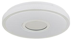 Globo Okrugla stropna LED svjetiljka Astania (Boja kućišta: Bijela, Ø x V: 38 x 6,5 cm, Topla bijela)