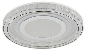 Globo Okrugla stropna LED svjetiljka Alsuna (48 W, Ø x V: 48 x 7 cm, Bijela)
