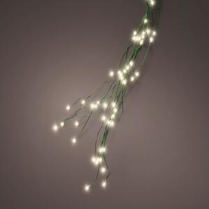 Mikro LED lampice topla bijela boja 210 cm za božićno drvce