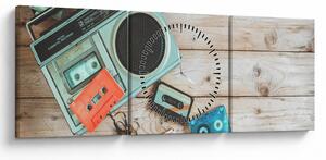 Slika - Retro radio (sa satom) (90x30 cm)