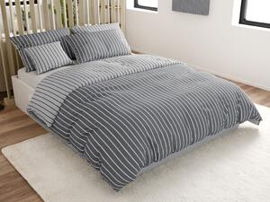 Posteljina od Renforcé pamuka CAPRIVI siva hotelski džep Dimenzije posteljine: 70 x 90 cm | 140 x 200 cm