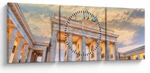 Slika - Brandenburška vrata, Berlin, Nemčija (sa satom) (90x30 cm)
