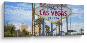 Slika - Las Vegas (sa satom) (90x30 cm)