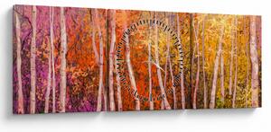 Slika pisanega gozda (sa satom) (90x30 cm)