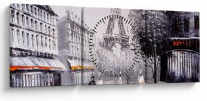Slika - Oljna slika, Pariz (sa satom) (90x30 cm)