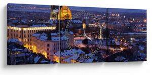 Slika - Katedrala sv. Petra in Pavla, Brno, Češka (sa satom) (90x30 cm)