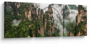 Slika - Nacionalni park Zhangjiajie, Kitajska (sa satom) (90x30 cm)