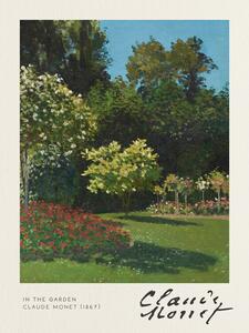 Reprodukcija In the Garden - Claude Monet
