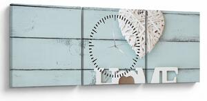 Slika - I love home (sa satom) (90x30 cm)