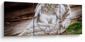 Slika - Speči angel (sa satom) (90x30 cm)
