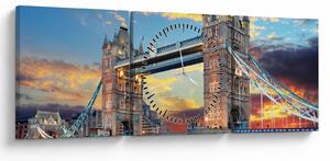 Slika - Tower Bridge, London, Anglija (sa satom) (90x30 cm)