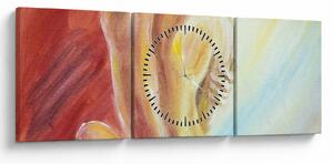 Slika počivajoče ženske, oljna slika (sa satom) (90x30 cm)