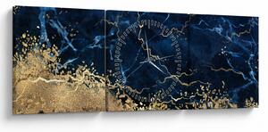 Slika - Temno modri marmor (sa satom) (90x30 cm)