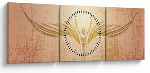 Slika - Angelska abstrakcija (sa satom) (90x30 cm)