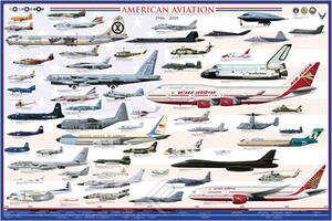 Poster American Aviation - Modern Era