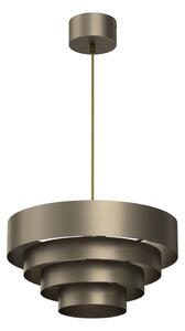 Luster na sajli RINGS 1xE27/15W/230V mesing