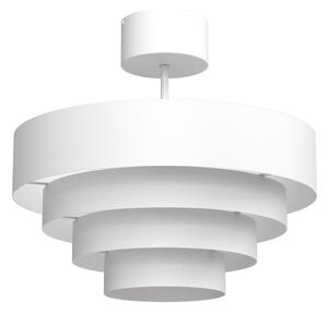 Nadgradni luster RINGS 1xE27/15W/230V bijela