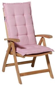 Madison jastuk za stolicu visokog naslona Panama 123 x 50 cm ružičasti