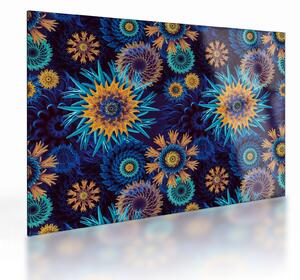 Staklena slika - 3D rože (70x50 cm)