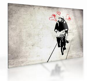 Staklena slika - Občutek svobode (70x50 cm)