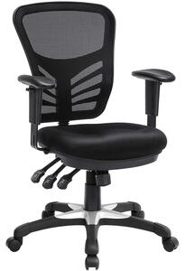 Uredska stolica, ergonomska okretna stolica podesiva po visini, 67 x 105,5 x 63 cm
