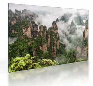 Staklena slika - Nacionalni park Zhangjiajie, Kitajska (70x50 cm)