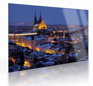 Staklena slika - Katedrala sv. Petra in Pavla, Brno, Češka (70x50 cm)