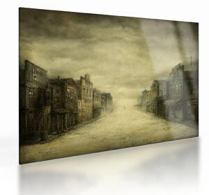 Podoba zahodnega mesta (70x50 cm)