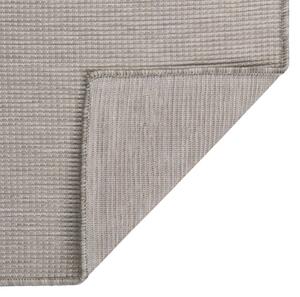 VidaXL Vanjski tepih ravnog tkanja 80 x 150 cm sivo-smeđi